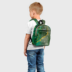 Детский рюкзак Изумрудная фантазия, цвет: 3D-принт — фото 2