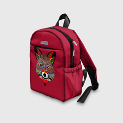 Детский рюкзак Лиса оборотень в стиле Такаши Мураками, цвет: 3D-принт — фото 2