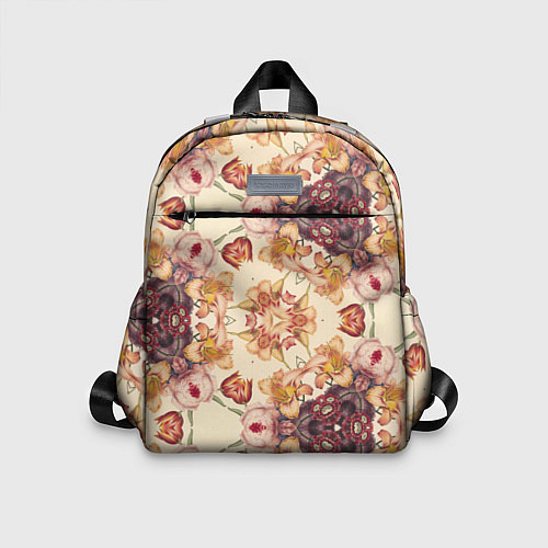 Детский рюкзак Цветы абстрактные розы / 3D-принт – фото 1