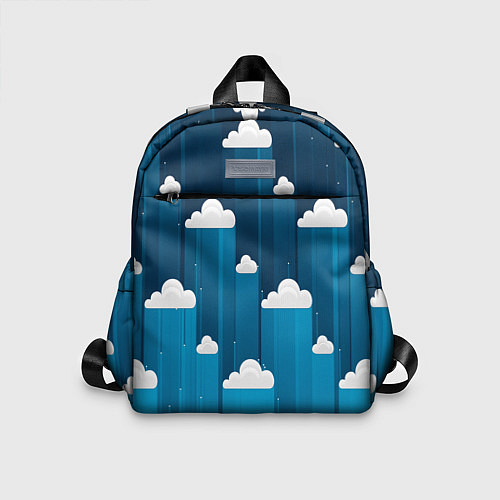 Детский рюкзак Night clouds / 3D-принт – фото 1