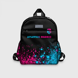 Детский рюкзак Atletico Madrid - neon gradient: символ сверху