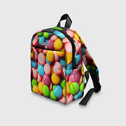 Детский рюкзак Много ярких конфет, цвет: 3D-принт — фото 2