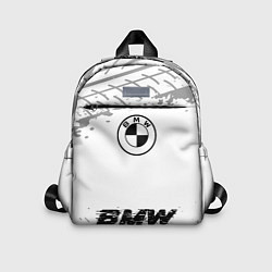 Детский рюкзак BMW speed шины на светлом: символ, надпись