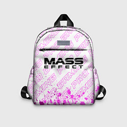 Детский рюкзак Mass Effect pro gaming: символ сверху, цвет: 3D-принт
