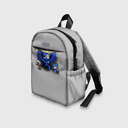 Детский рюкзак Синий и Хагги Вагги, цвет: 3D-принт — фото 2