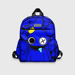 Детский рюкзак Радужные друзья персонаж Синий, цвет: 3D-принт