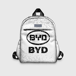 Детский рюкзак BYD с потертостями на светлом фоне, цвет: 3D-принт