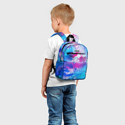 Детский рюкзак Радужная абстракция, цвет: 3D-принт — фото 2