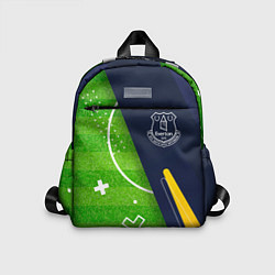 Детский рюкзак Everton football field, цвет: 3D-принт