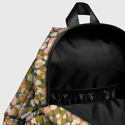 Детский рюкзак Оливье салат, абстрактный паттерн, цвет: 3D-принт — фото 2