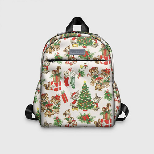 Детский рюкзак Christmas Рождество / 3D-принт – фото 1