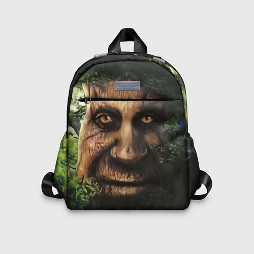 Детский рюкзак Дерево с лицом мем Мудрое дерево / 3D-принт – фото 1