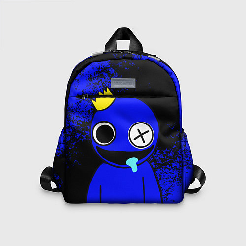 Детский рюкзак Радужные друзья: улыбчивый Синий / 3D-принт – фото 1