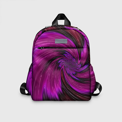 Детский рюкзак Фиолетовый вихрь / 3D-принт – фото 1