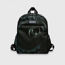 Детский рюкзак Изометрическая спираль во тьме, цвет: 3D-принт