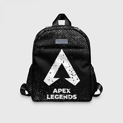 Детский рюкзак Apex Legends с потертостями на темном фоне, цвет: 3D-принт