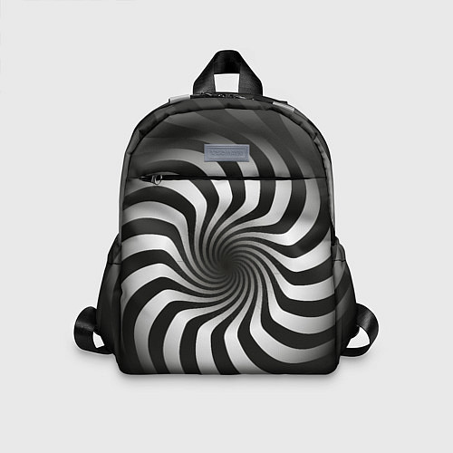 Детский рюкзак Объёмная спираль - оптическая иллюзия / 3D-принт – фото 1