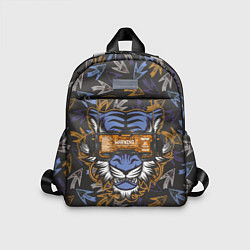 Детский рюкзак Тигр в киберочках, цвет: 3D-принт