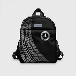 Детский рюкзак Mercedes tire tracks, цвет: 3D-принт