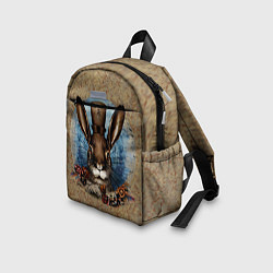 Детский рюкзак Ретро кролик, цвет: 3D-принт — фото 2