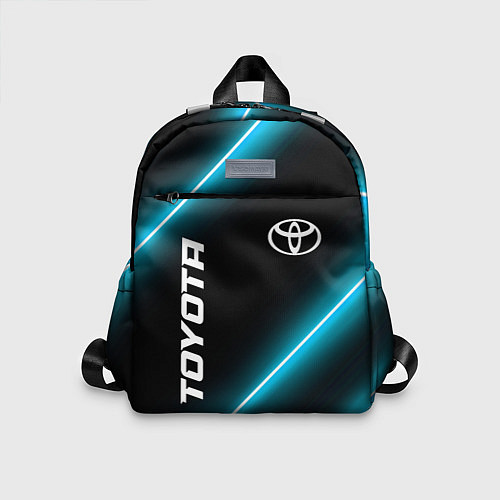 Детский рюкзак Toyota неоновые лампы / 3D-принт – фото 1