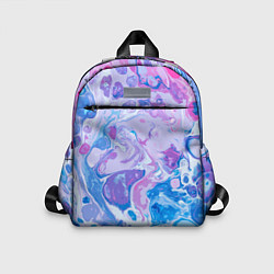 Детский рюкзак Абстрактные разводы краски, цвет: 3D-принт