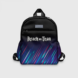 Детский рюкзак Attack on Titan stream, цвет: 3D-принт
