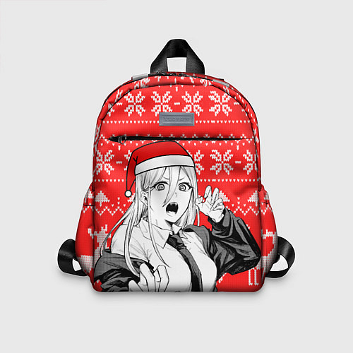 Детский рюкзак Новогодняя Пауэр: Человек-бензопила / 3D-принт – фото 1