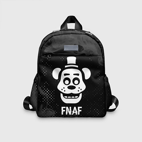 Детский рюкзак FNAF glitch на темном фоне / 3D-принт – фото 1
