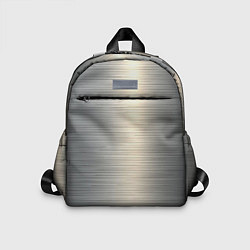 Детский рюкзак Нержавейка - текстура, цвет: 3D-принт
