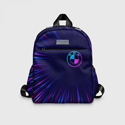 Детский рюкзак BMW neon speed lines, цвет: 3D-принт