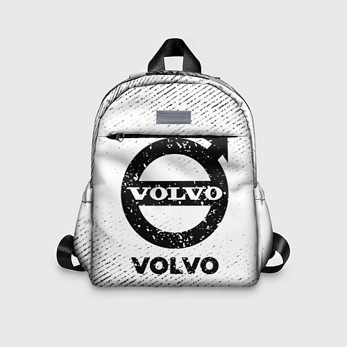 Детский рюкзак Volvo с потертостями на светлом фоне / 3D-принт – фото 1
