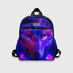 Детский рюкзак Волшебный звездный волк, цвет: 3D-принт