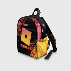 Детский рюкзак Roblox logo gradient, цвет: 3D-принт — фото 2
