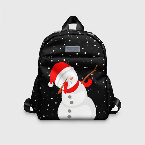 Детский рюкзак Снеговик дэбует / 3D-принт – фото 1