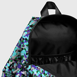 Детский рюкзак Абстрактные разноцветные пятна, цвет: 3D-принт — фото 2