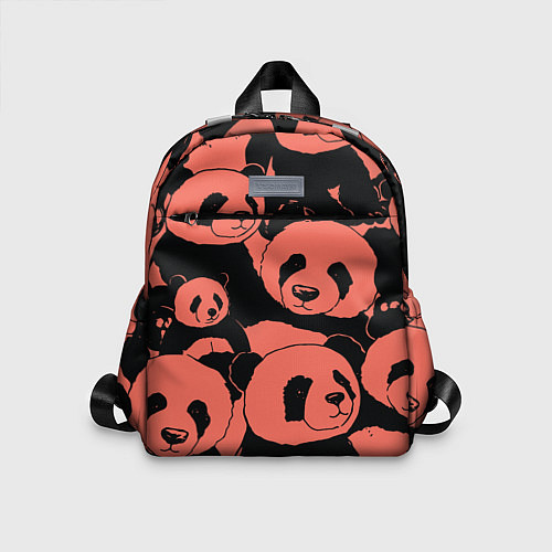 Детский рюкзак С красными пандами / 3D-принт – фото 1