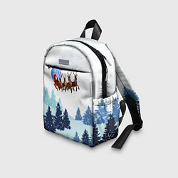 Детский рюкзак Санта на оленях, цвет: 3D-принт — фото 2