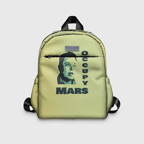 Детский рюкзак Илон маск оккупант Марса / 3D-принт – фото 1