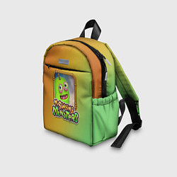 Детский рюкзак My Singing Monsters - Зерномех, цвет: 3D-принт — фото 2