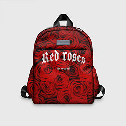 Детский рюкзак Красный розы