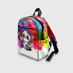 Детский рюкзак Милый пандёныш - великий художник, цвет: 3D-принт — фото 2