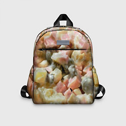 Детский рюкзак Салат оливье, цвет: 3D-принт