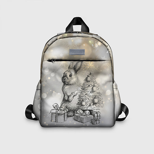 Детский рюкзак Кролик карандошом / 3D-принт – фото 1