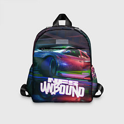 Детский рюкзак NFS unbound nissan drift, цвет: 3D-принт