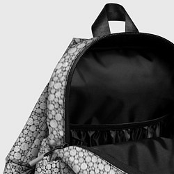 Детский рюкзак Круги штрихованные, цвет: 3D-принт — фото 2