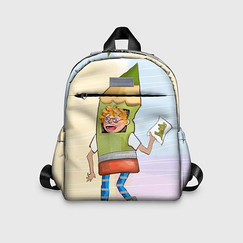 Детский рюкзак Шелудивый карандаш / 3D-принт – фото 1