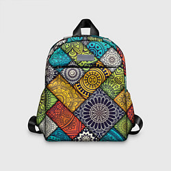 Детский рюкзак Patterned mosaic, цвет: 3D-принт