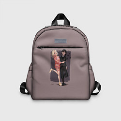 Детский рюкзак Уэнсдэй и Инид, цвет: 3D-принт
