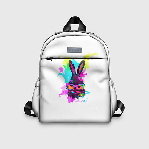Детский рюкзак Rabbit casuall / 3D-принт – фото 1